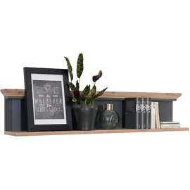 Stella Trading Wandboard 142 x 29 x 20 cm Graphit