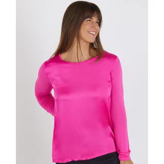 Satinshirt in Pink