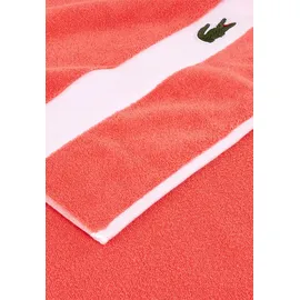 Lacoste LCASUAL Handtuch 55 x 100 cm orange