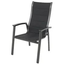 MWH Das Original Richmond Stapelstuhl 66,5 x 75 x 108,5 cm grau