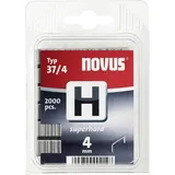 Novus Feindrahtklammern Typ 37 2000 St. 4 x 10,6 mm