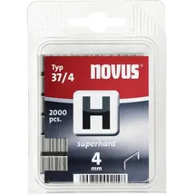 Novus Feindrahtklammern Typ 37 2000 St. 4 x 10,6 mm