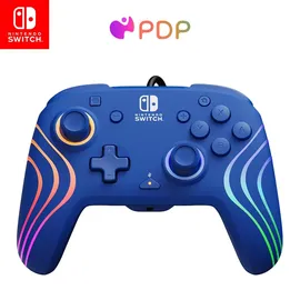 PDP Afterglow Wave Wired Controller blau (Switch) (500-237-BL)