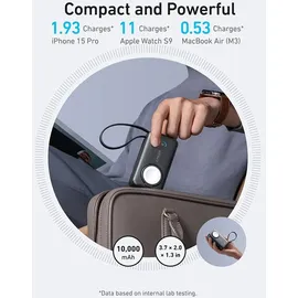 Anker MagGo Powerbank 10K 35W, Schwarz