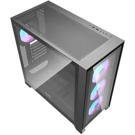 darkflash tech Darkflash DRX90 Glas-Computergehäuse Schwarz