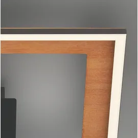 Briloner LED Deckenleuchte Frames 44 cm schwarz drehbar