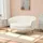 Homcom Sofa, Creme, Textil, 77x77x130 cm, - Couches, Sofas