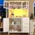 Okwish Buffetschrank 105,5 x 40 x 180 cm Weiß
