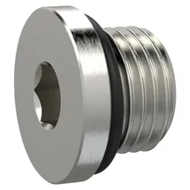 Riegler Verschlussschraube, Innensechskant 2,5 mm, M5, NBR O-Ring, MSN