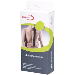 Omnimed Ortho Armschlinge Mitella S-Xl gepolstert blau-schwarz