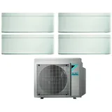 Bluevolution Quadri Split Inverter-klimagerät Serie Stylish White 5+9+12+12 Mit 4mxm68n R-32 Wi-fi Integrated 5000+9000+12000 Farbe Weiß - Italienische Garantie - Daikin