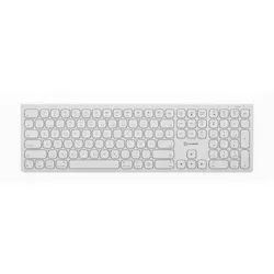 Alogic Echelon Bluetooth Wireless Keyboard (Deutsch) weiß Tastatur