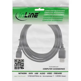 InLine USB-A 2 m Schwarz