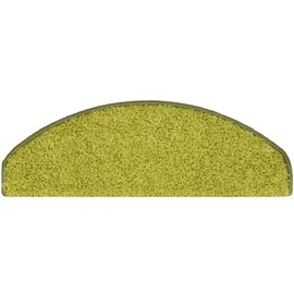 vidaXL Stufenmatten 15 Stk. 65x21x4 cm Grün Halbrund Groß