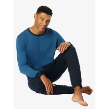SCHIESSER Schlafanzug Uncover Nightwear Blau 54