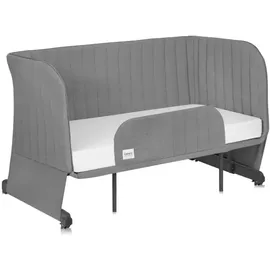 lionelo - 5-in-1 Babybett THOMI Plus Beton-Grau - Grau