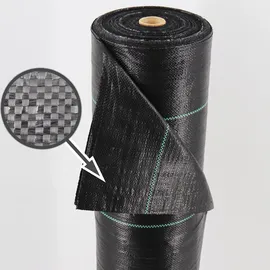 Aquagart Bodengewebe Unkrautfolie 180m2 1m breit schwarz
