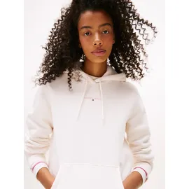 Tommy Hilfiger Tommy Jeans Kapuzensweatshirt TJW REG LINEAR HOODIE EXT weiß S (36)