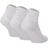 TAMARIS Comfort Cotton Quartersocken 3 Paare Grau 35-38