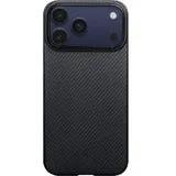 pitaka iPhone 17 Pro Max Ultra-Slim Case schwarz/grau