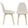 [en.casa] Esszimmerstuhl Kopparberg 2er-Set Beige