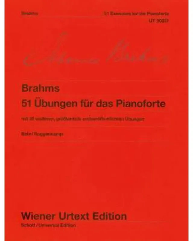 51 Übungen Für Das Pianoforte Woo 6, Klavier - 51 Übungen für das Pianoforte, Kartoniert (TB)