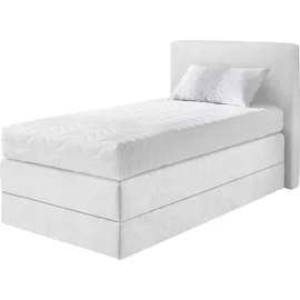 Westfalia Schlafkomfort Boxspringbett 105 x 205 cm Weiß