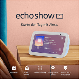 Amazon Echo Show 5 3. Generation graublau