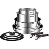 Tefal Emotion Topf-Set 10-tlg. Kochtopf + Glasdeckel