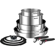 Tefal Emotion Topf-Set 10-tlg. Kochtopf + Glasdeckel