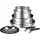 Tefal Emotion Topf-Set 10-tlg. Kochtopf + Glasdeckel