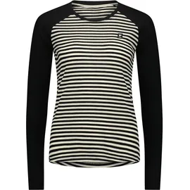 Mons Royale Icon Merino Raglan Sweatshirt Schwarz M
