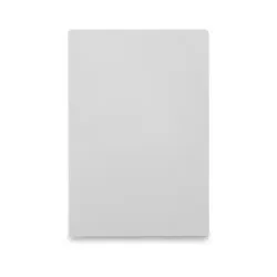 HENDI Schneidebrett hygienisch, HACCP, 600 x 400 x 18 mm 825600 , Farbe: weiß