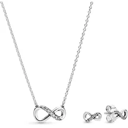 Pandora 68323 Damen Schmuck-Set Funkelnde Unendlichkeit Silber