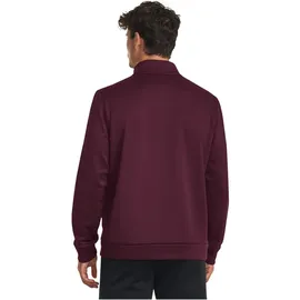 Under Armour Armour Fleece 1/4 Zip maroon black (600-001) S