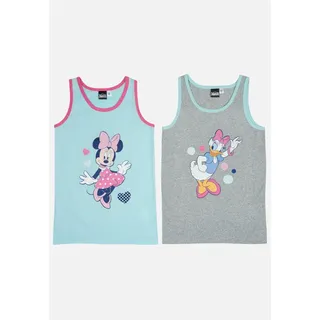 MINNIE MOUSE Unterhemd (2er Pack) - mehrfarbig - 122 - 128