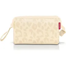Reisenthel Kulturbeutel Travelcosmetic gepunktet, beige, recycelt