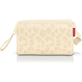 Reisenthel Kulturbeutel Travelcosmetic gepunktet, beige, recycelt