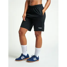 hummel GO Baumwoll Bermuda Shorts Damen black M