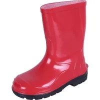 Sarcia.eu Rote Gummistiefel Regenschuhe Regenstiefel für Kinder wasserfest bequem