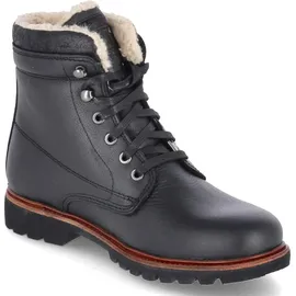 Panama Jack P03 Aviator Herren Warm gefüttert Classics Kurzschaft Stiefel - Schwarz 44