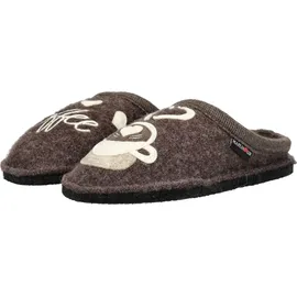 HAFLINGER Hausschuhe in Braun 40