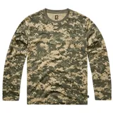 Brandit Textil Premium Longsleeve Shirt grau XXL
