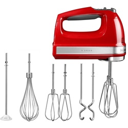 KitchenAid Handmixer 5KHM9212EER EMPIRE ROT, 85 W, 9 Stufen rot OTTO