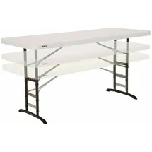 Lifetime Ajustable Klapptisch 183 x 76 x 91 cm Weiß