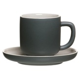 Ritzenhoff & Breker Jasper Espressotasse mit Untertasse Grau