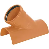 AIRFIT 456125KA Klebeabzweig DN 160 x 125 x 45° PVC-U Orange
