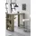 Wohnling Bartisch rechteckig 120 x 107,5 x 60 cm Braun