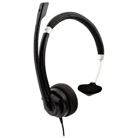 V7 HA401 - Headset On-Ear kabelgebunden Office Headset, Schwarz