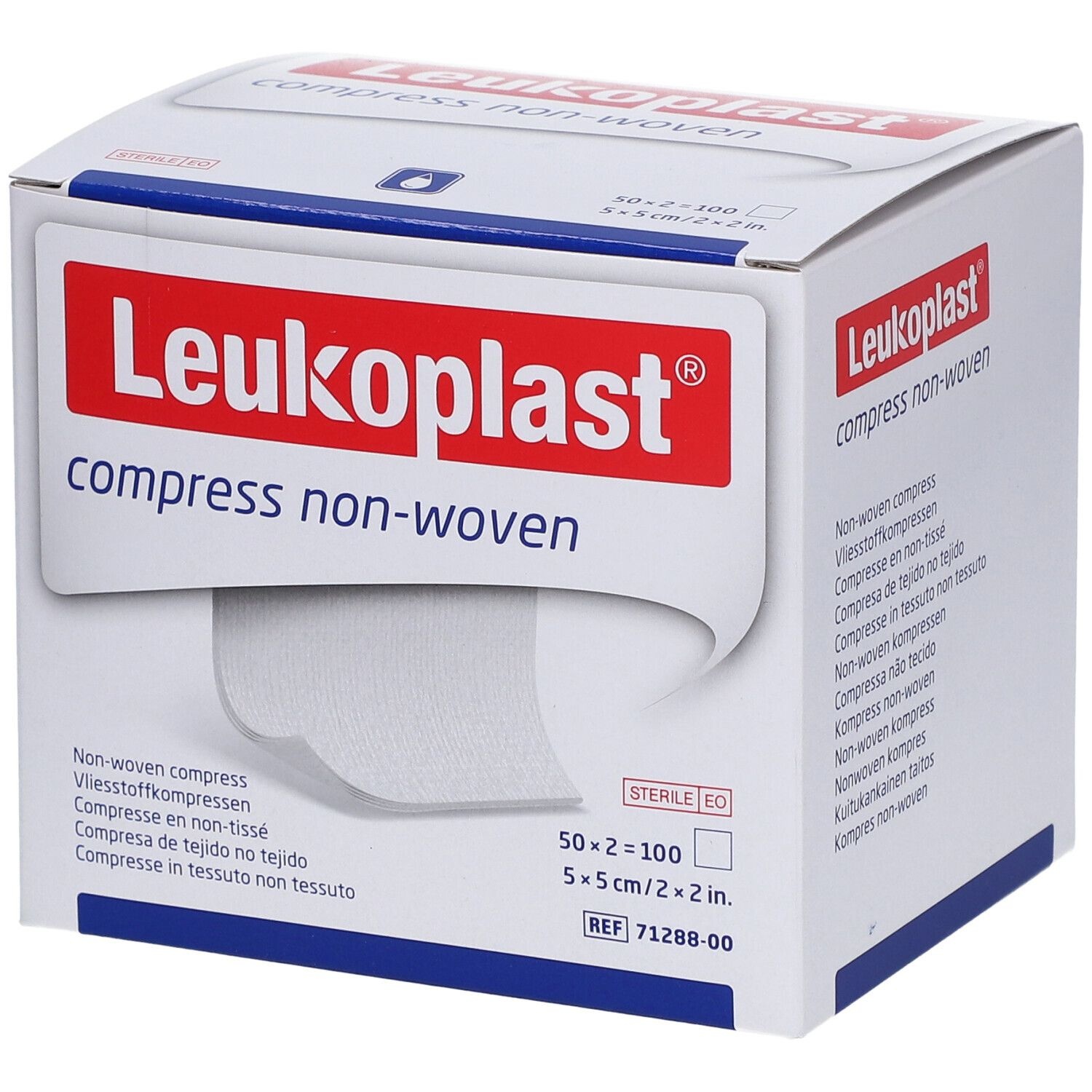 LEUKOPLAST® Compresses non tissées 50x2 pc(s) Compresses